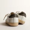 Super-Star Junior in nappa with a printed star and black heel tab