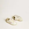 Super-Star Junior with lilac leather star and glitter heel tab