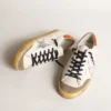 Super-Star Penstar with silver star and orange heel tab