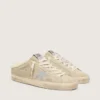 Super-Star Sabots with Swarovski crystal star and shearling lining