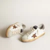 Super-Star with a tan star and pink glitter heel tab
