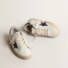 Super-Star Young in nappa with a printed star and black heel tab