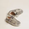 Super-Star Young with silver glitter