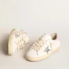 Super-Star Young with silver leather star and pink heel tab