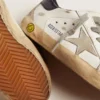Junior Super-Star with gray suede star and blue heel tab
