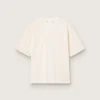T-shirt in aged white with reverse logo on the back - Jersey Capsule