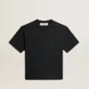 T-shirt in washed black with reverse logo on the back - Jersey Capsule