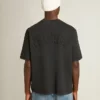 T-shirt in washed black with reverse logo on the back - Jersey Capsule