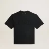 T-shirt in washed black with reverse logo on the back - Jersey Capsule