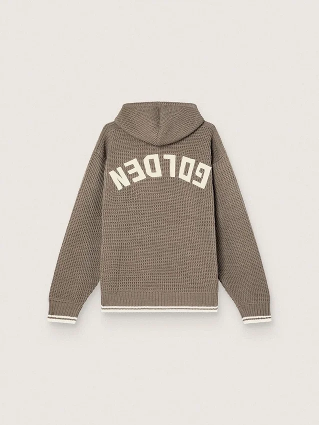 Unisex hooded sweatshirt in dove gray