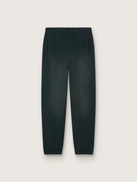 Unisex washed black joggers