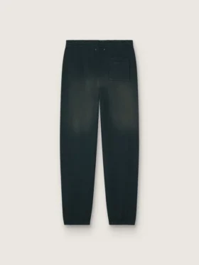 Unisex washed black joggers