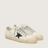 V-Star in nappa leather with black nubuck leather star
