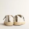 V-Star with pink glitter star and metallic leather heel tab