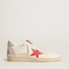 Valentine’s Day Men’s Ball Star with red leather star and red Swarovski lettering