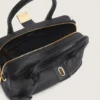 Vita Bag in black sheepskin leather with gold details
