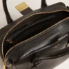 Vita Bag in black sheepskin leather with gold details