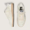 White Ball Star with a Swarovski crystal star and heel tab