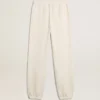 White joggers