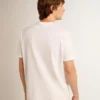 White Star Collection T-shirt with black star on the front