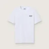 White Star Collection T-shirt with contrasting black logo and star