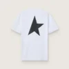 White Star Collection T-shirt with contrasting black logo and star