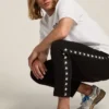 White Star Collection T-shirt with contrasting black logo and star