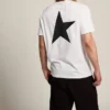 White Star Collection T-shirt with contrasting black logo and star