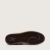 Women's Ball Star in brown suede with brown leather star and heel tab