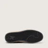 Women's Ball Star in leo-print pony skin, black leather star & heel tab