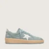 Women’s Ball Star in light blue suede with white star