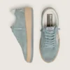 Women’s Ball Star in light blue suede with white star