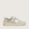 Women's Ball Star in light gray suede with star and glitter inserts