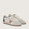 Women’s Ball Star in nappa and suede with glitter star and black heel tab