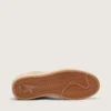 Women's Ball Star in suede and shearling with white patent leather star