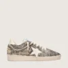 Women’s Ball Star LTD in leopard pony skin with cream leather star