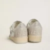 Women's Ball Star LTD in nappa leather and suede with silver leather star and Swarovski crystals