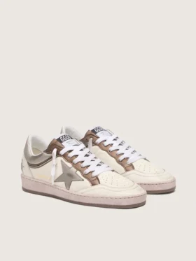 Women’s Ball Star LTD in nappa leather with metallic bio-based star and inserts