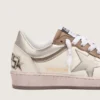 Women's Ball Star LTD in nappa leather with metallic bio-based star and inserts