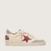 Women's Ball Star LTD in nappa with leather star and silver suede heel tab