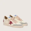 Women's Ball Star LTD in nappa with leather star and silver suede heel tab