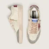 Women's Ball Star LTD in nappa with leather star and silver suede heel tab