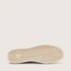 Women’s Ball Star LTD in white leather with burgundy leather star