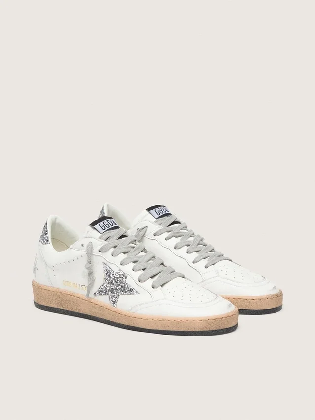 Women’s Ball Star Wishes in nappa leather with glitter star and heel tab