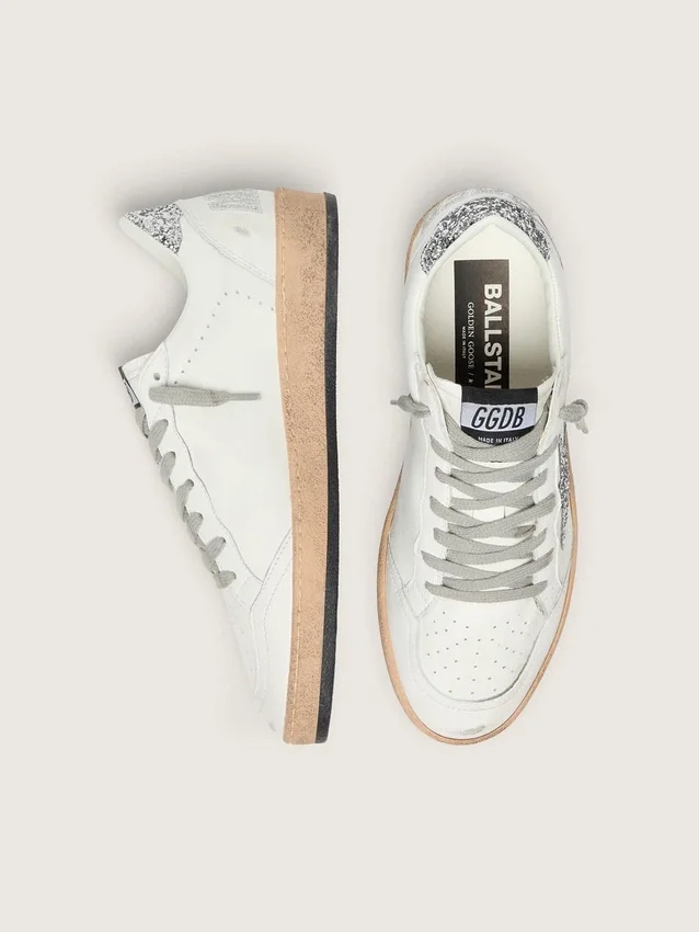 Women’s Ball Star Wishes in nappa leather with glitter star and heel tab