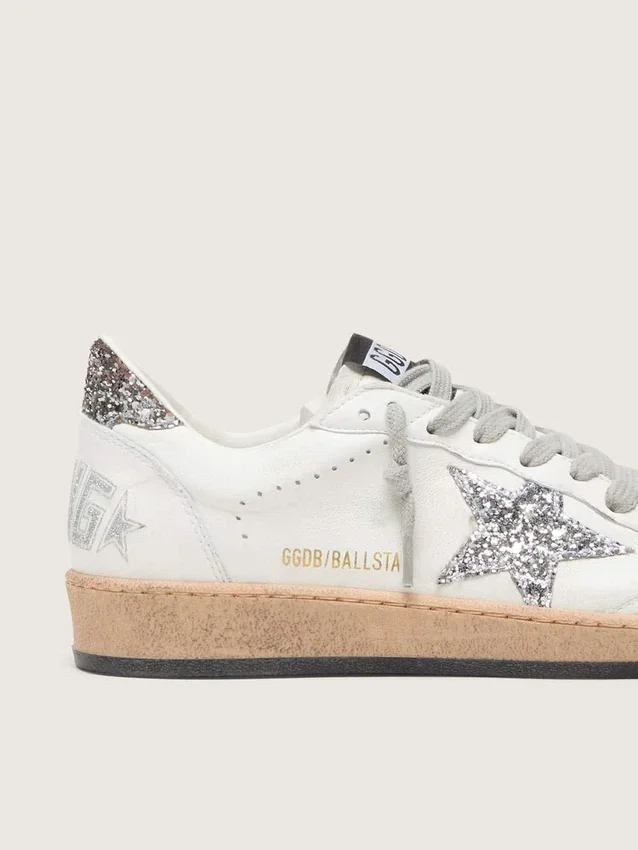 Women’s Ball Star Wishes in nappa leather with glitter star and heel tab