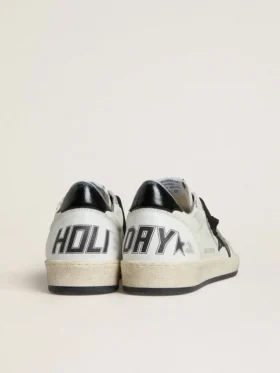 Men's Ball Star Wishes in nappa with black naplak star and heel tab