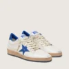 Women’s Ball Star Wishes in white nappa leather with bright blue star and heel tab