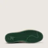 Women's Ball Star Wishes in white nappa leather with green leather star and heel tab
