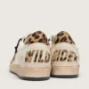 Men's Ball Star Wishes with suede star and leopard-print pony skin heel tab